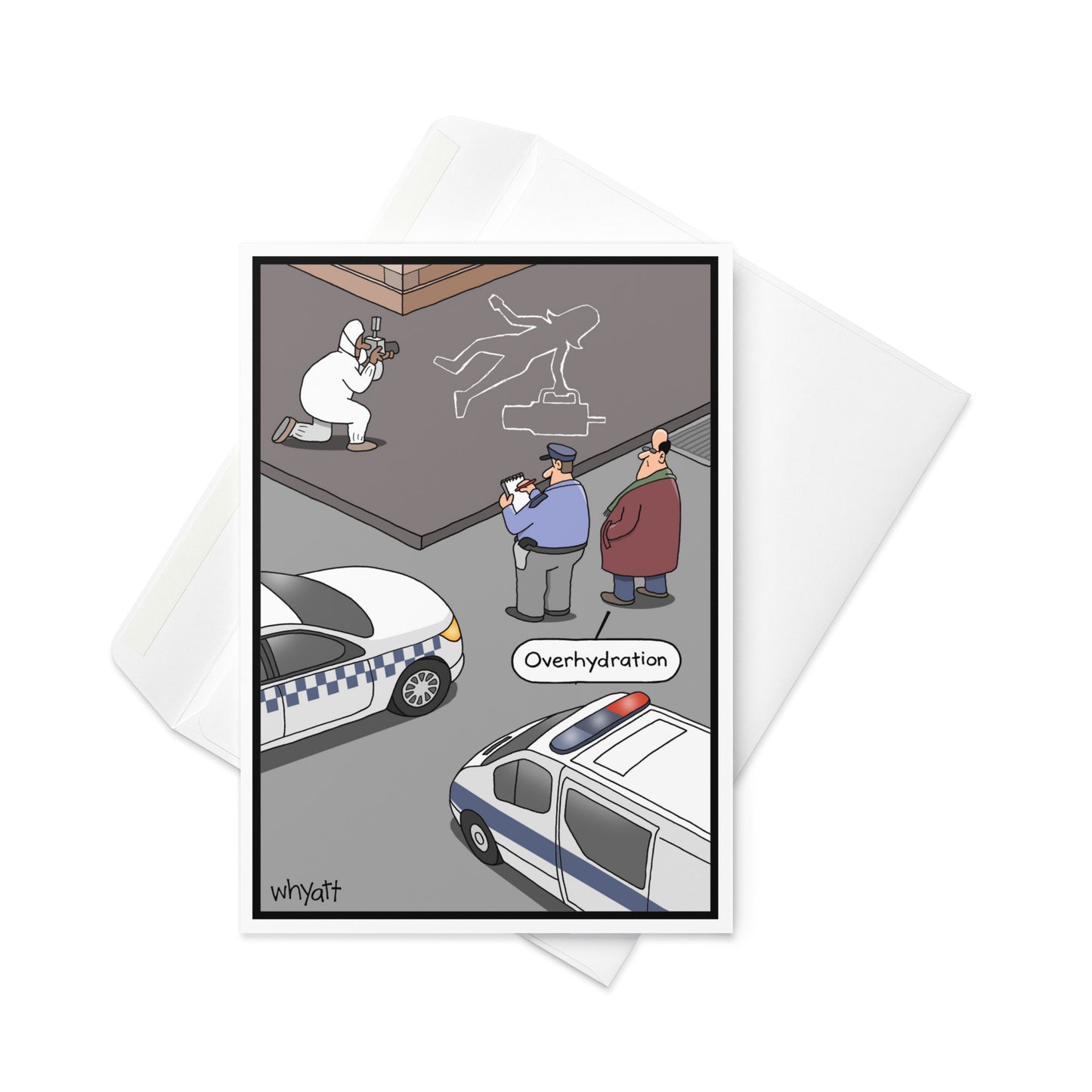 Stanley cup greeting card - Whyatt Cartoons