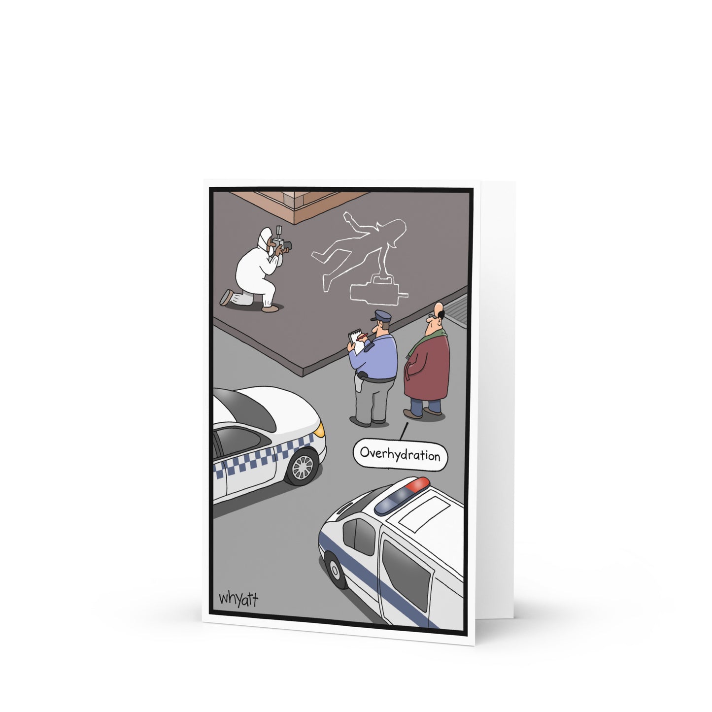 Stanley cup greeting card - Whyatt Cartoons