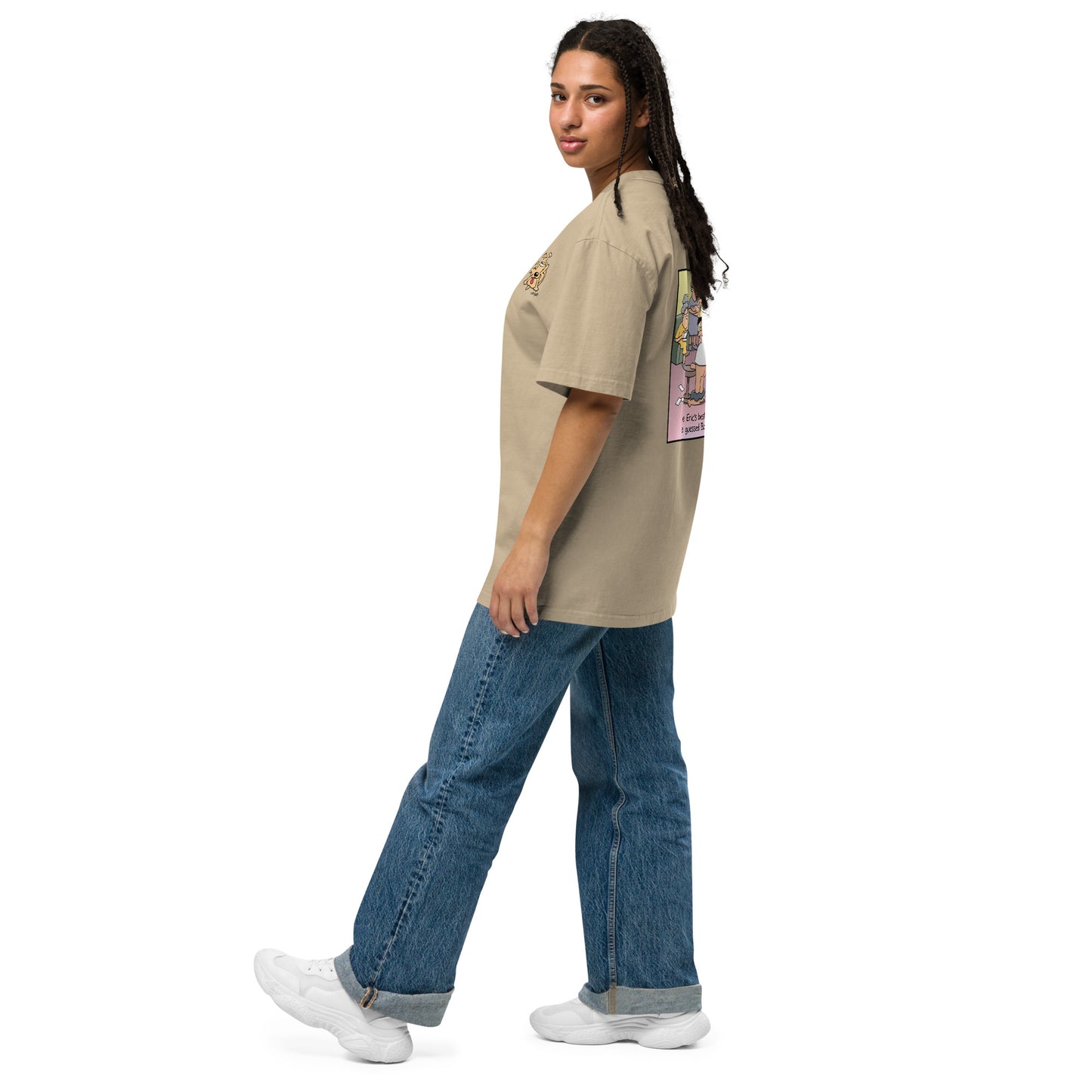 Bangkok Oversized faded t-shirt