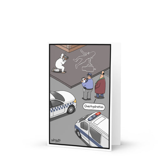 Stanley cup greeting card - Whyatt Cartoons