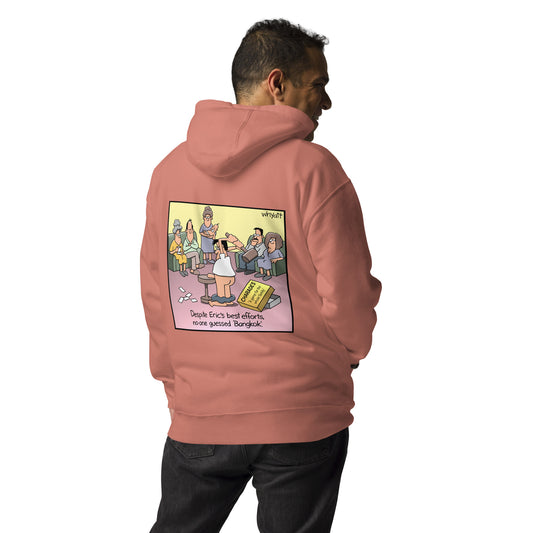 Bangkok Unisex Hoodie - Whyatt Cartoons - Multiple Colours